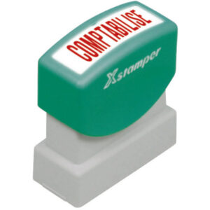 XSTAMPER  Stempel Comptabilisé         F F129-R    rot