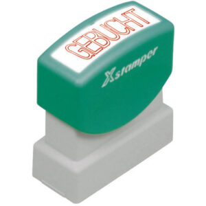 XSTAMPER  Stempel Gebucht GE 11-R   rot
