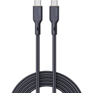AUKEY     Cable USB-C-to-C,Kevlar Core CB-KCC102 1.8m,Nylon Braided,100W,Bl.