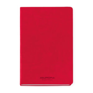 AURORA    Notizbuch Softcover         A5 2396CAR   rot, liniert        192 Seiten