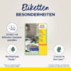 AVERY ZW. Etiketten                   A4 3472      grün                 100 Stück – Bild 2