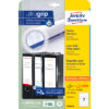 AVERY ZW. Ordner-Etiketten      38x192mm L4760-25  weiss   210 Stück/25 + 5 Blatt – Bild 2