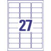 AVERY ZW. Namensetiketten    63.5x29.6mm L4784-20  Laser, weiss      20Bl./27Stk. – Bild 2