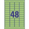 AVERY ZW. Etiketten          45,7x21,2mm L6040-20  grün             960Stk./20Bl. – Bild 2