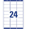 AVERY ZW. Adressetiketten    63,5x33,9mm L7159-100 weiss      2400 Stk./100 Blatt – Bild 3
