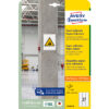AVERY ZW. Etiketten Univ.    63.5x29.6mm L7874-20  weiss, stark haftend  20 Blatt – Bild 2
