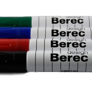 BEREC     Whiteboard Marker       3-13mm 954.04.99 4er Etui            extrabreit