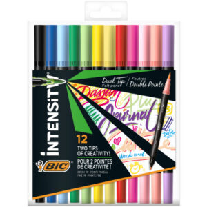 BIC       Filzstifte Dualtip Intensity 503847                          12 Stück