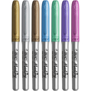 BIC       Marker Metallic Ink 946042    assortiert             5 Stück