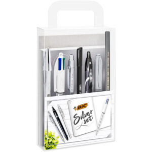 BIC       Schreibset Silver Kit 9576121   7 Stück ass.