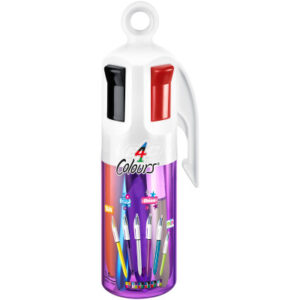 BIC       Kugelschreiber Clip        1mm 962612    4 Colours Megacase 6 Stk. ass.