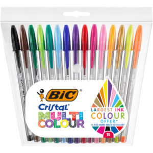 BIC       Kugelschreiber Cristal  0.42mm 964899    15 Farben