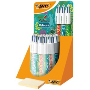 BIC       Kugelschreiber 4Colours 0.32mm 9672781   Velours, 4 Farben     30 Stück