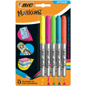BIC       Pemanent Marker Intense  0.8mm 503927    5 Farben