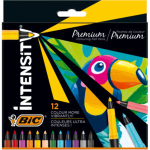 BIC       Fineliner Intensity      0.7mm 977891    ass.                  12 Stück