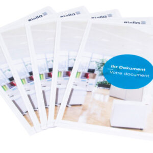 BIELLA Organisationsmappe Vista A4 18643101U weiss, 210g, 5 Stk.