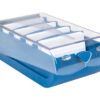 BIELLA    Karteikartenbox Bunny       A7 20879105U blau             13.2x8.5x25cm – Bild 2