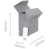 BIELLA    Archivschachtel             A4 26041000U grau 27x10x33cm – Bild 4