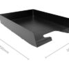 BIELLA    Briefkorb Parat-Plast    A4/C4 30540002U schwarz – Bild 3