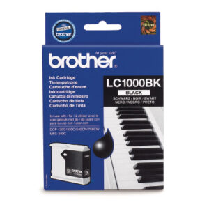 BROTHER   Tintenpatrone          schwarz LC-1000BK DCP-130C/MFC-240C   500 Seiten