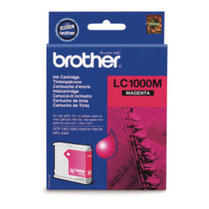 BROTHER   Tintenpatrone          magenta LC-1000M  DCP-130C/MFC-240C   400 Seiten