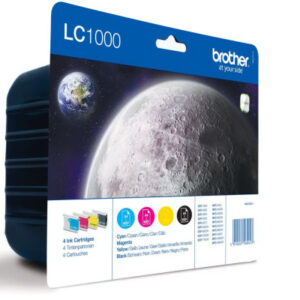 BROTHER   Valuepack Tinte          CMYBK LC-1000VA DCP-130C/MFC-240C   400 Seiten