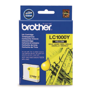 BROTHER   Tintenpatrone           yellow LC-1000Y  DCP-130C/MFC-240C   400 Seiten