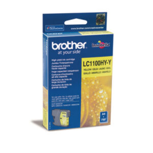 BROTHER   Tintenpatrone HY        yellow LC-1100HY MFC-6490CW          750 Seiten