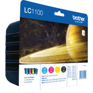 BROTHER   Valuepack Tinte          CMYBK LC-1100VA MFC-6490CW      450/325 Seiten
