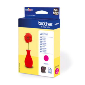 BROTHER   Tintenpatrone          magenta LC-121M   DCP-J132            300 Seiten