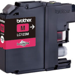 BROTHER   Tintenpatrone          magenta LC-123M   DCP-J411ODW         600 Seiten