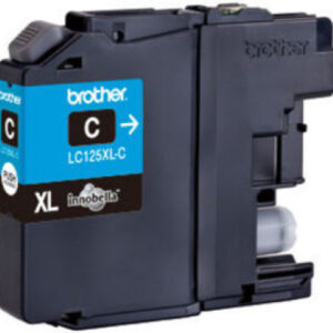 BROTHER   Tintenpatrone XL          cyan LC-125XLC DCP-J4110DW        1200 Seiten