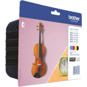 BROTHER   Tintenpatrone XL         CMYBK LC-127XLV DCP-J4110DW        1200 Seiten