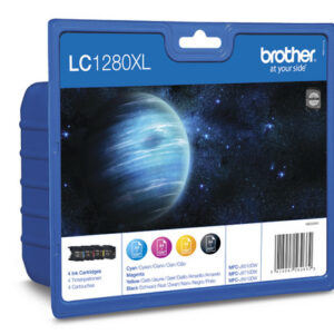 BROTHER   Valuepack Tinte HY       CMYBK LC-1280VA MFC-J6510DW       2400/1200 S.
