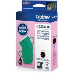 BROTHER   Tintenpatrone          schwarz LC-227XLB MFC-J4620DW        1200 Seiten