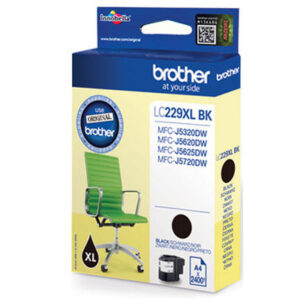 BROTHER   Tintenpatrone          schwarz LC-229XLB MFC-J5720DW        2400 Seiten