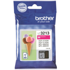 BROTHER   Tintenpatrone          magenta LC-3213M  DCP-J774DW          400 Seiten
