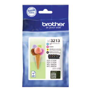 BROTHER   Valuepack Tinte          CMYBK LC-3213V  DCP-J774DWW         400 Seiten