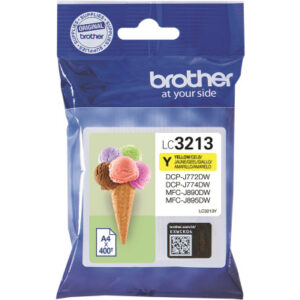 BROTHER   Tintenpatrone           yellow LC-3213Y  DCP-J774DW          400 Seiten