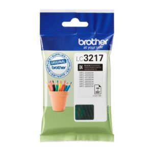 BROTHER   Tintenpatrone          schwarz LC-3217BK MFC-J6530DW         550 Seiten