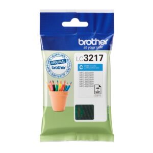 BROTHER   Tintenpatrone             cyan LC-3217C  MFC-J6530DW         550 Seiten