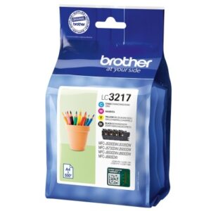 BROTHER   Valuepack Tinte          CMYBK LC-3217V  MFC-J6530DW         550 Seiten