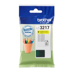 BROTHER   Tintenpatrone           yellow LC-3217Y  MFC-J6530DW         550 Seiten