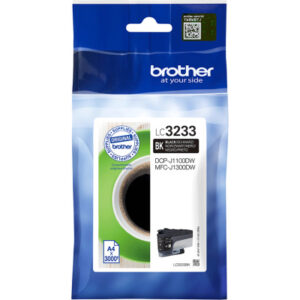 BROTHER   Tintenpatrone          schwarz LC-3233BK DCP-J1100DW        3000 Seiten