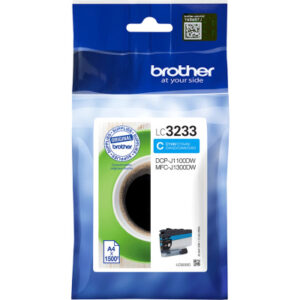 BROTHER   Tintenpatrone             cyan LC-3233C  DCP-J1100DW        1500 Seiten