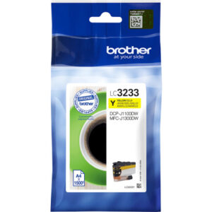 BROTHER   Tintenpatrone           yellow LC-3233Y  DCP-J1100DW        1500 Seiten