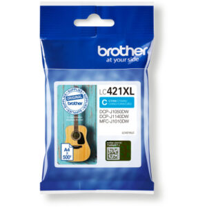 BROTHER   Tintenpatrone HY          cyan LC-421XLC DCP-J1050           500 Seiten