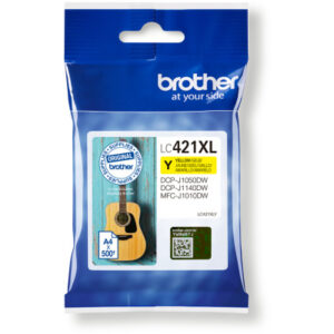 BROTHER   Tintenpatrone HY        yellow LC-421XLY DCP-J1050           500 Seiten