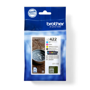 BROTHER   Valuepack Tinte          CMYBK LC-422VAL MFC-J5340           550 Seiten