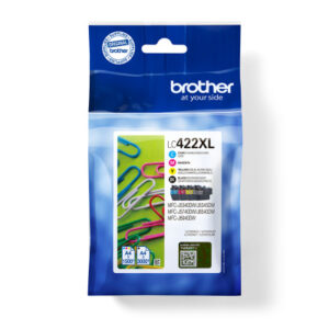 BROTHER   Valuepack Tinte          CMYBK LC-422XLV MFC-J5340     3000/1500 Seiten